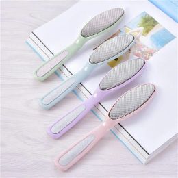 2 In 1 Foot File Foot Rasp Pedicure Tools Feet Dead Skin Callus Remover Wooden Handle Foot Scrubber Sandpaper Foot Care