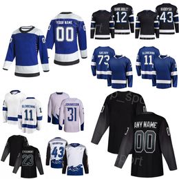 Men Kids Women Hockey 43 Darren Raddysh Jerseys 24 25 Alternate 11 Luke Glendening 73 Conor Sheary 31 Jonas Johansson 23 Michael Eyssimont 12 Alex Barre-Boulet