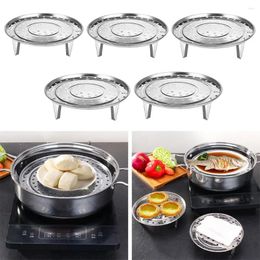 Double Boilers Kitchen Accessories Tray Stand Steamer Shelf Cookware Pot Steaming Rack