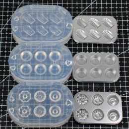 High Transparency Mini Silicone Mould 1/6 Miniature Dollhouse Baking Tray DIY UV Resin Mould for Blyth BJD Doll Accessories Toy