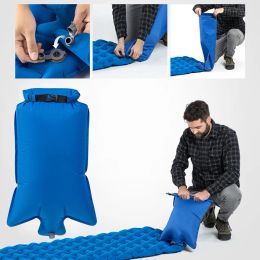 Mat Folding Air Bag Pad Mattresses Outdoor MatHiking Swimming Inflatable Bag Air Bag Nylon Pouch Camping for Sleeping Camping Tool