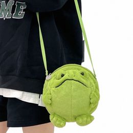 frog Shoulder Bag Durable with Zip Veet Purse Handbag Girls 24BX#