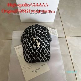 2024 Adult Hardtop Full Print LA Baseball Couple's Duck Tongue Korean Edition Casual Versatile Sunshade Hat
