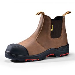 Boots Safetoe Wide Fit Work Boots for Men & Women, Safety Shoes with S3 Composite Toe