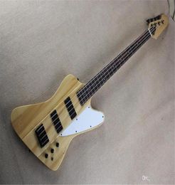 2021 Arrival High Quality G Thunderbird 4 strings Burlywood firebird bass guitar in stock5500348