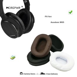 Accessories Replacement Ear Pads for Ausdom M05 M 05 M05 Headset Parts Leather Cushion Velvet Earmuff Earphone Sleeve Cover