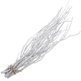 Decorative Flowers 10 Pcs 50 Cm Dried Twigs Artificial Plants For Crafts Branches Vase Dry Tree Decoration Wood Stems