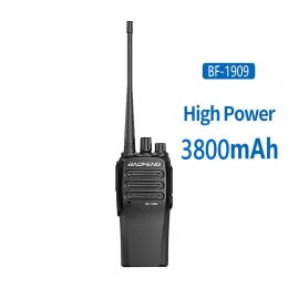 BaoFeng BF-1909 12W Walkie Talkie 3800mAh Large Capacity UHF 400-470MHz High Power Type C Charging Portable Long Range Radio