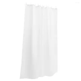 Shower Curtains Mildew-proof Practical Bath Fashion Hooks Tub Plain Colour All Polyester Solid Short Bathroom