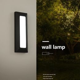 10W Waterproof Surface Mounted LED Wall Light AC85-265V Indoor Living Room Stairs Porch Balcony Garden Outdoor DC12V Wall Lamps