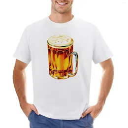 Men's Tank Tops Beer Pattern 2 T-Shirt Quick-drying Blouse Anime Customizeds Big And Tall T Shirts For Men