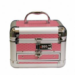 2022 New Makeup Box Artist Beauty Cosmetic Cases Make Up Bag Tattoo Nail Multilayer Toolbox Storage Organizer Jewelry Organizer N1g5#