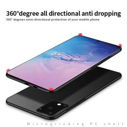 Ultra Thin Frosted Case For Xiaomi Mi 11 Lite 5G NE Case Hard Plastic Back Cover Redmi Note 10 Pro 4G 10s 11T 12T 11s 12 13 13T