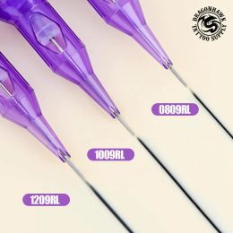 PRO 1RL Disposable Sterile Tattoo Cartridge Needles Supply Permanent Makeup Needles Round Liner 0.35mm/0.30mm