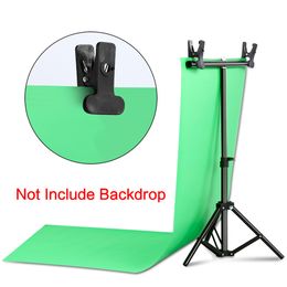 Photography T-shape Background Backdrop Stand Frame Support System For Photo Studio Video Chroma Key Green Screen With Stand