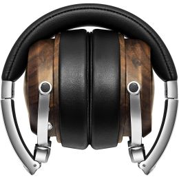 Bluetooth Walnut Wood Wooden Headwear Alloy Hi-Fi Professional HIFI Music Headphones 3.5MM Smart Phone Drive Easily
