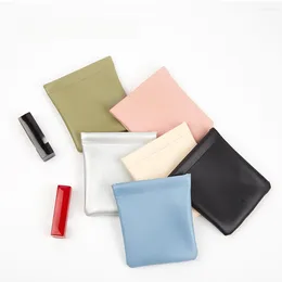 Storage Bags Minimalist Instagram Style Makeup Bag Mini Lipstick Aunt Towel Portable Headphone Accessory Protective Case