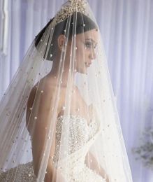 Luxury Pearls Wedding Dresses 2023 Sweetheart Dubai Chapel Wedding Gowns For Women Special Brides Dresses Vestido De Casamento