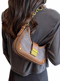 popular niche design bag 2023 new women's bag fi Menger bag e shoulder underarm I82v#
