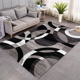 Nordic Geometric Carpet for Living Room Modern Luxury Decor Sofa Table Large Area Rugs Bathroom Floor Mat Alfombra Square Carpet