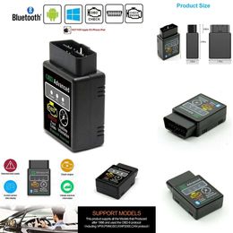 Aktualisieren Sie das Bluetooth-Autoscanner-Tool OBD Elm327 V2.1. Erweiterter MOBDII-OBD2-Adapter BUS Check Engine Autodiagnose-Codeleser