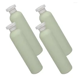 Storage Bottles 4 Pcs Shampoo Bottle Travel Dispenser Soap Dispensers For Kitchen Sink Plastic Conditioner