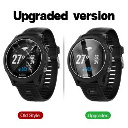 2+1 Protector Case + Screen Protector for Garmin forerunner 45 45S watch Soft TPU Protective Cover Shell Tempered Glass Film