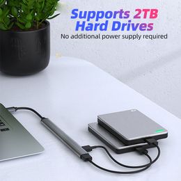 7 in 1 USB C HUB 3.0 Type C 4/7 Port Multi Splitter Adapter OTG USB Power Adapter for Macbook Pro 13 15 Air Mi Pro PC Laptop
