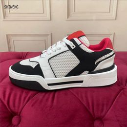 Casual Shoes 2024 Trend Small White Men And Women High Quality Cowhide Breathable Sneakers Couple Fashion Leisure Sport 35-44