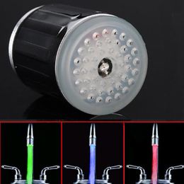 1PC LED Light Water Faucet Temperature Sensitive 3-Color Light-up Faucet Kitchen Glow Water Saving Aerator Tap Nozzle Shower
