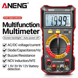 NCV Multimeter Auto-Ranging Voltage Resistance Metre Multifunctional Votage Current Ohm Test Tool for Diode/hFE Transistor Cheque