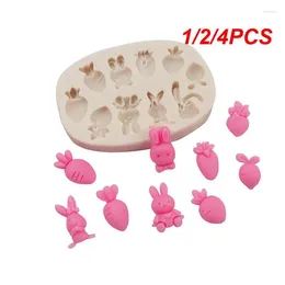 Baking Moulds 1/2/4PCS Tools Bee Honeycomb Silicone Mold Chocolate Candy Biscuit Fudge Making Plaster Epoxy Decoration