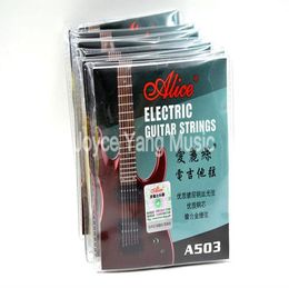 10 Sets of Alice A503LSL Electric Guitar Strings Steel Core Plated SteelNickel Alloy Wound String Wholes5774389