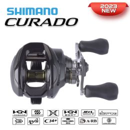 Reels 2023 NEW SHIMANO CURADO Baitcasting Fishing Reel 6+1Ball Bearings 7.4:1/8.5:1 Gear Ration S3D Metal Spool Fishing Wheels