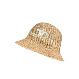 Beach Fashion Straw Hat 793831 Luxury Casual Designer Natural Soft Shaped Summer Women Men Wide Brim Sun Cap UV Protection Fedor