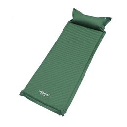 Outdoor Pads Mat 1Person Thickness 5Cm Matic Selfinflatable Mattress Cushion Pad Tent Cam Mats Comfortable Bed Heating Lunch Rest Tour Dhkdi