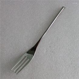 Forks 1 Pcs Stainless Steel Kitchenware Metal Silver Fork Steak Fruit Salad Dinnerware Kitchen Cutlery