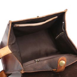 MOTAORA Genuine Leather Women's Backpack For Women Rucksack Bag Ladies Travel Daypack Real Cowhide Vintage High Quality Knapsack