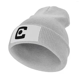 Berets Eden College Logo Knitted Cap Sports Caps Bobble Hat Ball For Men Women's