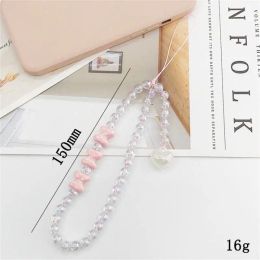 1/3/5PCS Cellphone Lanyard Phone Chain Mobile Phone Strap Pendant Candy Phone Case Rope Jewellery Keychain for