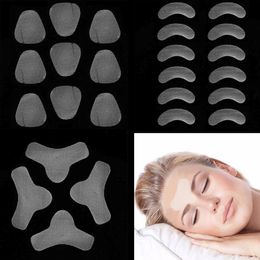 12/27/24/48/54pcs Unisex Thin Face Stickers EVA Anti-Wrinkle Anti-aging Patches Forehead Lift Tapes Beauty Skin Lift Up Tool