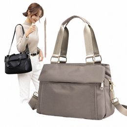 new Women's Shoulder Bags Top-Handle Bags High Quality Nyl Ladies Leisure Totes Crossbody Bag Female Handbags Bolsas P8HV#