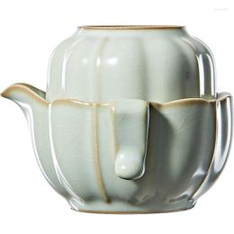 Teaware Sets Ya Porcelain Ru Ware Small Pumpkin Quick Cup Tea Set Travel One Pot Single