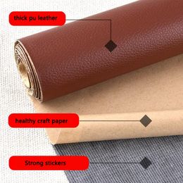 200X137cm Self-Adhesive Leather Stickers PU Leather Repair Patch For Sofa Car Seat Bag Shoes Table Chair Bed Clothes Patches