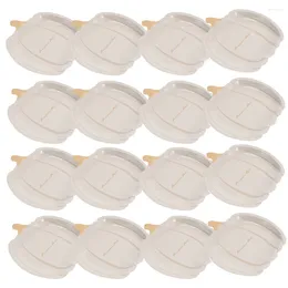 Disposable Dinnerware 30 Pcs Cupcake Tray Pumpkin Paper Pallet Halloween Plates Candy Dinner Shaped Party Fruit Plastic