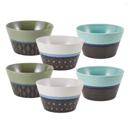 Bowls 25 Ounce All Purpose Set Of 6 Stoare In 3 Colorways High Quality Bowl Microwave Dishwasher Safe