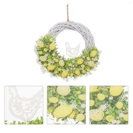 Decorative Flowers Acrylic Garland Coronas Para Puertas De Entrada Ornament Door Wreath Decor The Sign