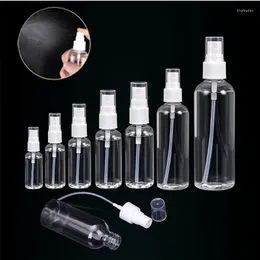 Storage Bottles 30Pcs Empty 10/20/30/50/60/100/120ml Portable Clear Plastic Fine Mist Spray Travel Sprayer Containers For Perfume Liquid