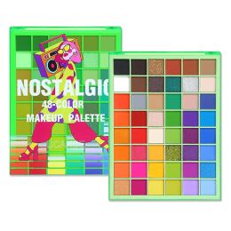 Shadow UCANBE Nostalgic Makeup Palette, 48 Colour Highly Pigmented Dramatic Rainbow Eyeshadow, Professional Water Resistant Long Lasting