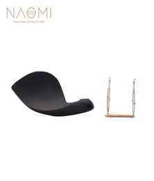 NAOMI Violin Chin Rest Ebony For 44 Violin Chin Rest Silver Screw Violin Parts Accessories New5826888